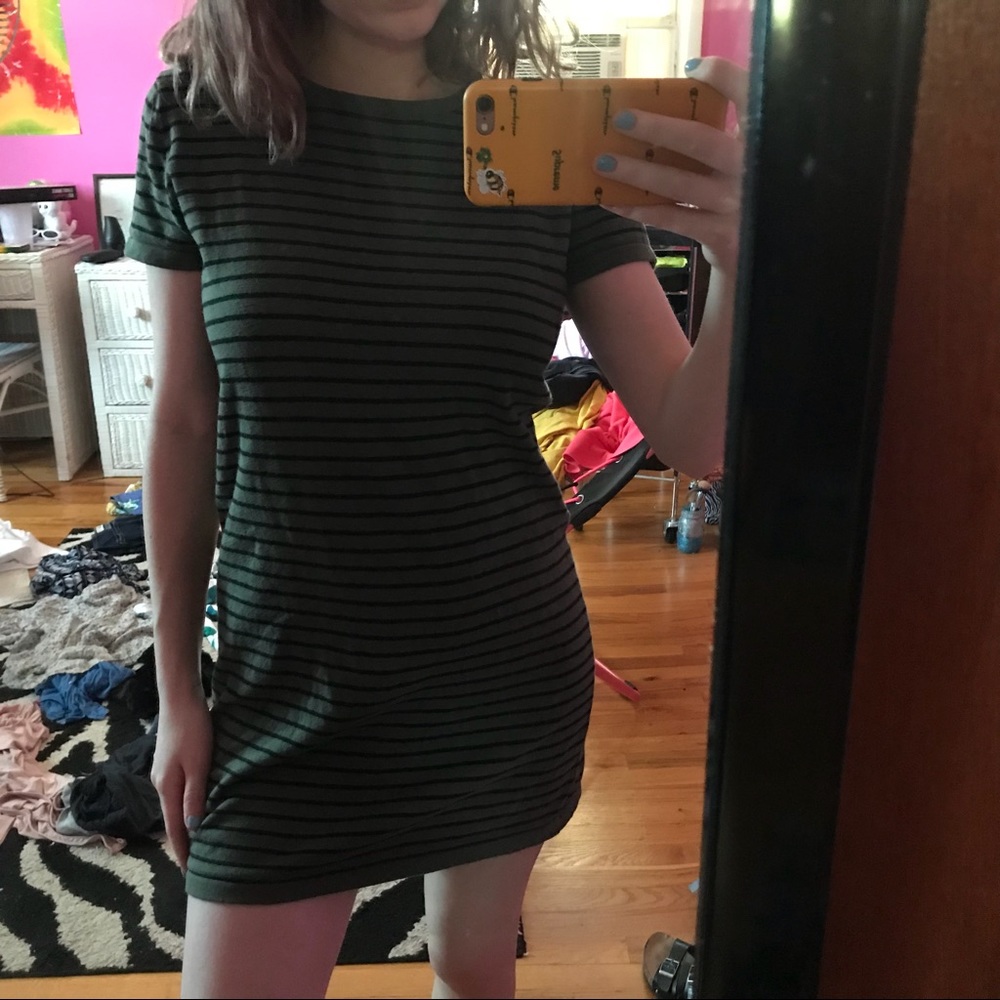 Forever21 striped t-shirt dress